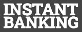 INSTANT BANKING Black Logo